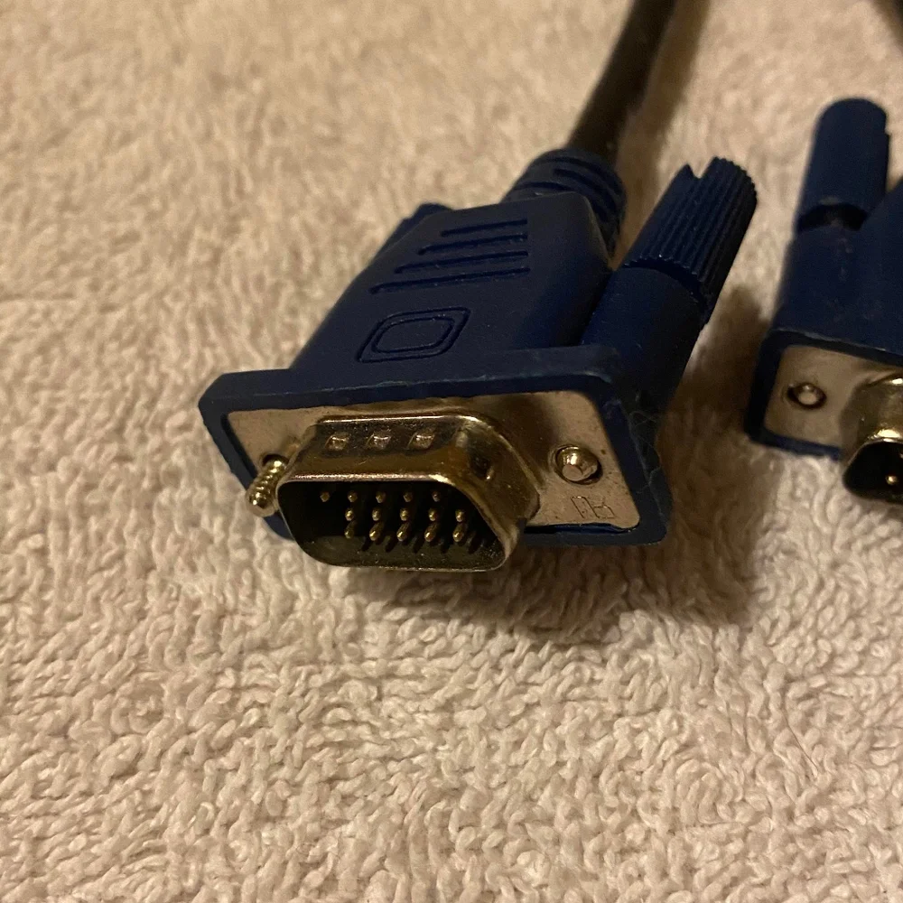 VGA 15 Pin Male to Male Cable